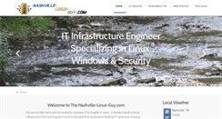 Desktop Screenshot of nashville-linux-guy.com